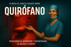 Bono regalo sala quirófano Clínica El Pasaje Escape Room